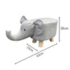 Animal Ottomans Footstools Padded Cushion Pouffe Stool Rest Children Toy Gift