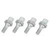 4x Wheel Bolts Nuts Screws studs alloy Fits Citroen Peugeot 206 307 408 New UK