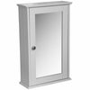GNEW SINGLE MIRROR CABINET WITH SHELF WALL MOUNTED STORAGE BATHROOM TOILET HOME