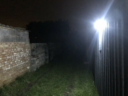 20 LED Solar Light With Security Motion Sensor, Outdoor Lamp, Waterproof