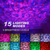 Galaxy Starry Night Lamp LED Star Projector Night Light Ocean Wave Projector