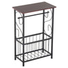 End Table Living Room Office Sofa Bed Side Coffee Tea Laptop Bathroom Storage UK