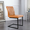 2 4 6x Faux Leather Dining Chairs Padded Seat High Back Kitchen Breakfast Chair