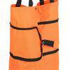 Foldaway 2 Wheels Shopping Shopper Grocery Trolley Luggage Carrier Bag 5 colours