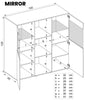 Modern Living Room Set Cupboard Stand Gloss TV Unit Cabinet Furniture Wall Shelf