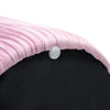 Velvet Ottoman Storage Stool Round Pouffe Bedroom Blanket Box Footstool Footrest