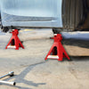 HEAVY DUTY 2 Ton AXLE STANDS LIFTING CAPACITY STAND CAR CARAVAN RED BLACK PAIRS