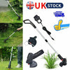 Electric Cordless Grass Trimmer Garden Weed Strimmer Cutter Rechargeable Tool UK