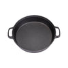 Cast Iron Skillet Frying Pan Pancake Griddle BBQ Premium Quality Multi-Choice UK
