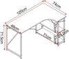 Computer Office Desk Workstation Study Writing Desk PC Laptop Table Gaming Table
