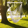 Hammock Chair Swing Hanging Rope Air/Sky Chair Outdoor Indoor Bar Garden Seat UK
