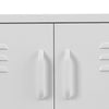 Office Filing Cabinet Cupboard 4-Door Metal File Document Storage Shelf Unit