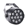 Black 12 LED UV Light DMX Stage Par Lighting Disco Bar DJ Light Show Spotlight