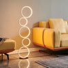 LED Floor Lamp Floor Light Ring Living Room Kids Room Bedroom Reading Working