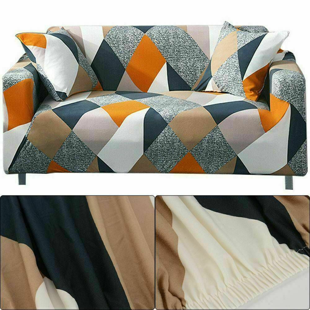 2/3 Seater Elastic Sofa Covers Slipcover Settee Stretch Floral Couch Protector