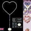 Balloon Stand Holder Kit Heart Shape Wreath Frame Wedding Valentines Party Decor