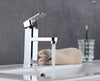 Modern Bathroom Basin Sink Tap Monobloc Mixer Taps Waterfall Chrome Brass Faucet