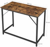 Industrial Vintage Rustic Metal Computer Laptop Table Home Office Writing Desk