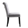 Velvet Dining Chairs Grey Knocker Back Chair Upholstered Office Chair Kitchen