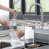 Modern Kitchen Sink Mixer Taps Pull Out Single Lever Chrome Brass Spray Mono Tap