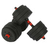 Adjustable Dumbbells 40kg Weights Barbell Set Dumbells Exercise Fitness Gym