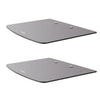 Tempered Glass Floating Shelf Wall Mount For Consoles/DVD players/TV Accessories