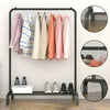 Heavy Duty Metal Clothes Rail Hanging Rack Garment Display Stand Storage Shelf✨