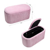 Bedroom living room Bench Storage Ottoman Stool Velvet Padded Footstool Pouffe