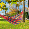 Double Person Garden Camping Patio Hammock Hang Bed Outdoor Swing Stand Optional