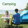 Portable Folding Desk Aluminum Trestle Table Pop-Up Garden Camping Party Picnic