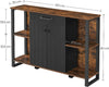 Slim Hallway Console Table Kitchen Industrial Storage Cupboard Sideboard Rustic