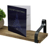 Set of 3 Corner Wall Shelves Industrial Style Metal Wood Shelving Shelf Storage