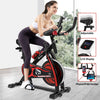 Exercise Bike Home Gym Bicycle Cycling Cardio Fitness Training Indoor Red