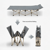 Heavy Duty Single Folding Bed With Mattress Camping Travel Guest Lightweight+Bag