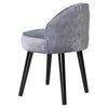 Velvet Upholstered Vanity Stool Dressing Table Makeup Chair Living Room Bedroom