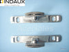 Genuine INDAUX Kitchen Drawer Front Fixing Brackets,pair Including Fixing Screws