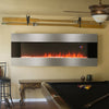 50 60" Electric Fireplace Insert/Wall Mounted/Built-in LED Fire 6 Colour Flame