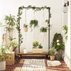 Industrial Style Wardrobe Clothes Rail Shoe Rack Storage Wheels Closet Garment