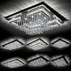 LED Ceiling Crystal Lights Luxury Chandelier Modern Pendant Lamps Chic Fixture