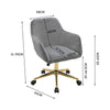 Home Office Swivel Computer Desk Chair Padded Seat Executive Armchair Adjustable