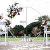 1.5M Round Balloon Column Stand Base Holder Flower Arch Frame Ring Wedding Decor