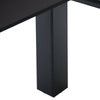 L-Shaped Home Office Desk Corner Computer Desk Black/White for Home Study Work