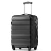 Set of 3 Large Cabin Suitcase Hard Shell Travel Trolley Hand Luggage 20 24 28 "