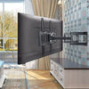 32-65" TV Wall Mount Special Design for Corner TV Bracket Longer Extend Arm 45cm