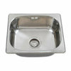 Single Bowl Laundry Stainless Steel Kitchen Sink + Single Lever Chrome Brass Tap
