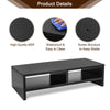 Black Computer Desktop Monitor Stand Laptop TV Display Screen Riser Shelf