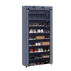 Mondeer Dustproof 45 Pairs 9 Tier Shoes Organiser Rack Cabinet Stand Holds Grey