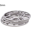 4X 5mm Universal Alloy Wheel Spacers Shims Spacer 4 And 5 Stud Fit