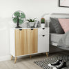 Modern Sideboard Cabinet Buffet w/3 Doors &1 Drawer Storage Cupboard Unit Wooden
