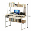 80CM/100CM PC Computer Desk Writing Study Shelve Table Office Home Workstation
